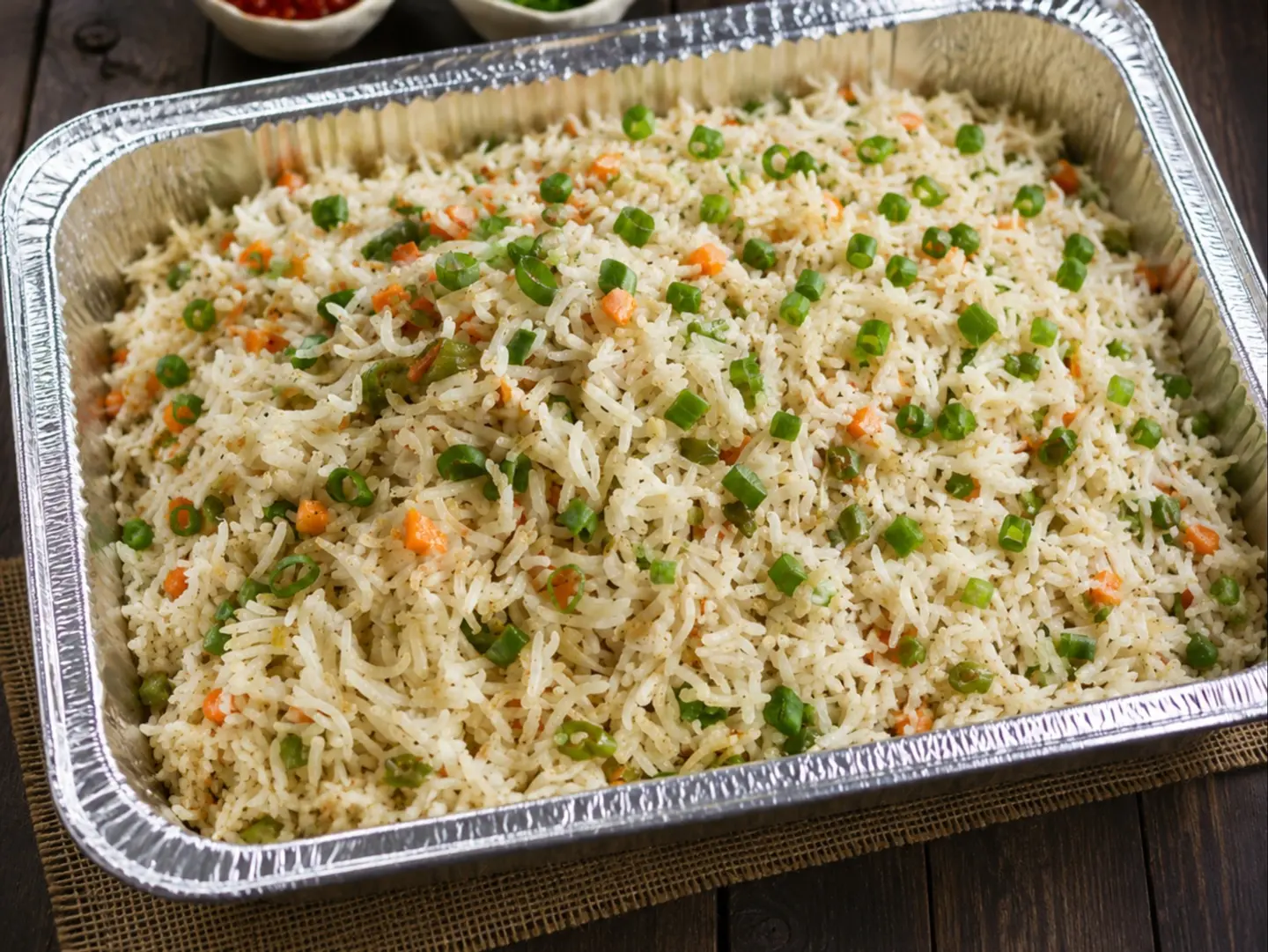 أرز مقلي بالخضروات