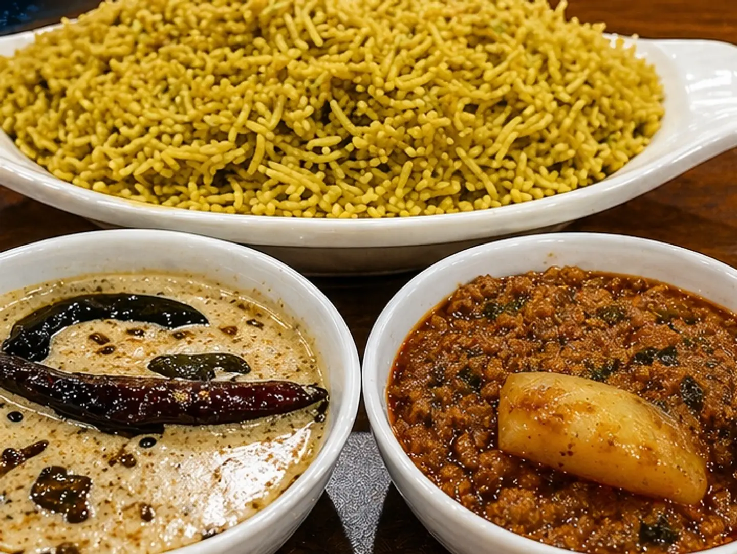 Hyderabadi Comfort Meal Khichdi, Kheema & Khatta Single Servings