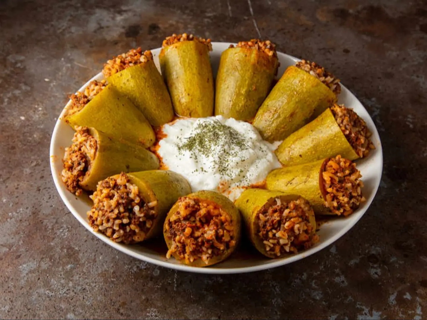 Stuffed Zucchini