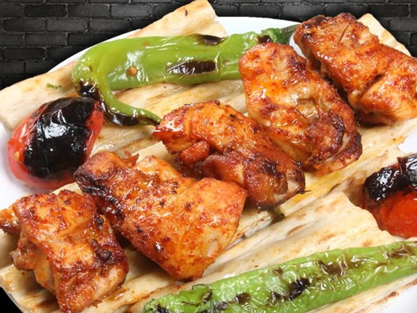 Skewered Chicken With Bones