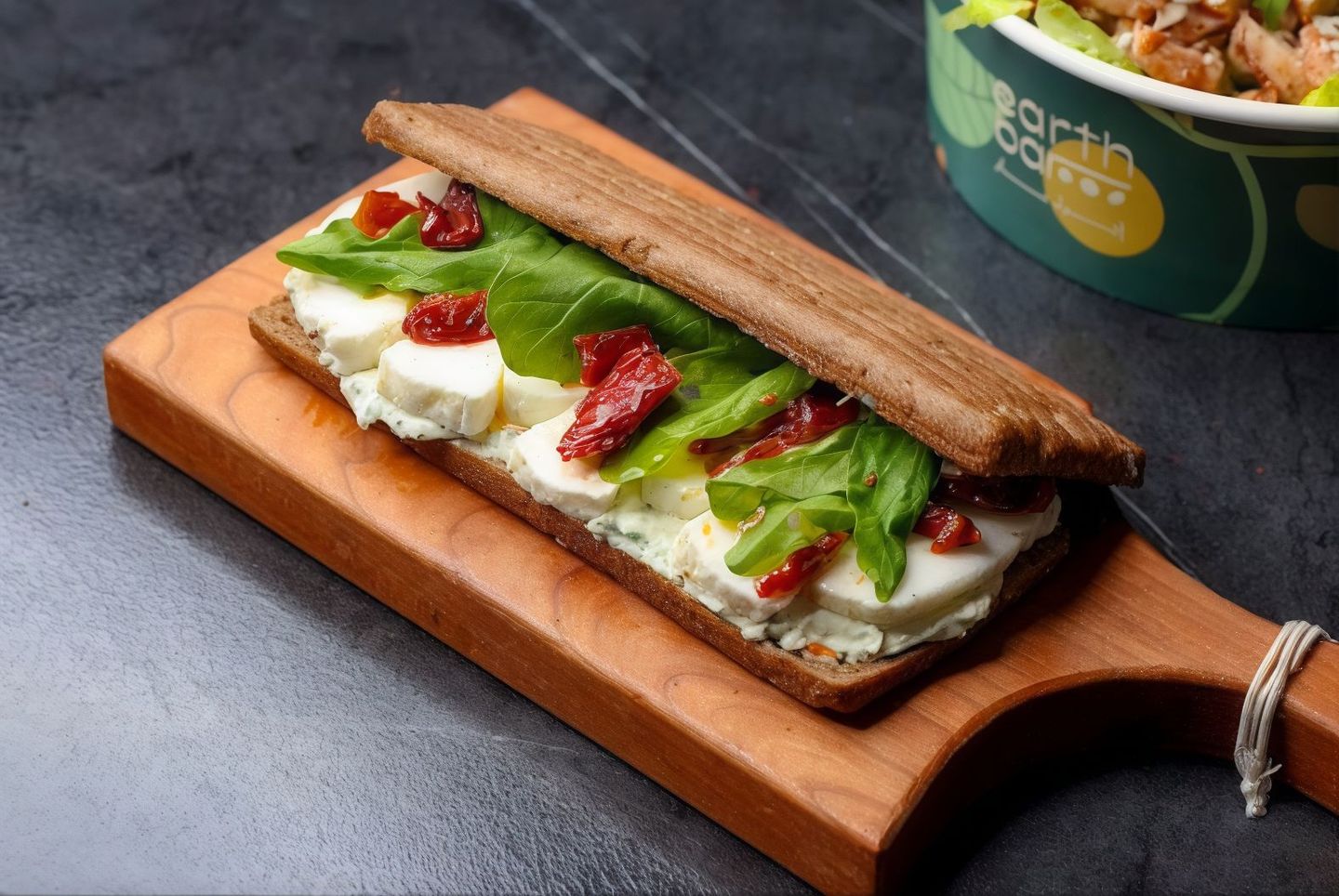 Halloumi Zaatar Sandwich