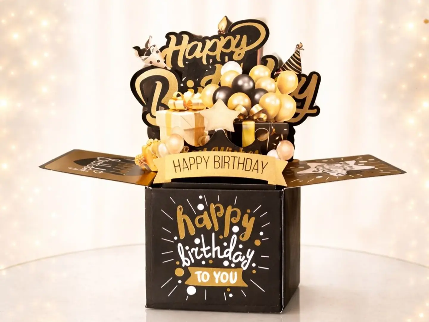 بطاقة معايدة ثلاثية الأبعاد لعيد الميلاد