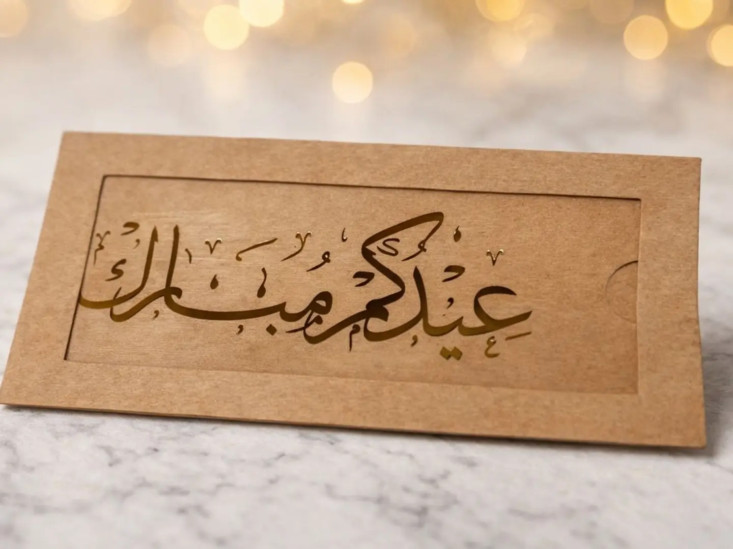 بطاقة عيد مبارك لإضافة مبلغ مالي