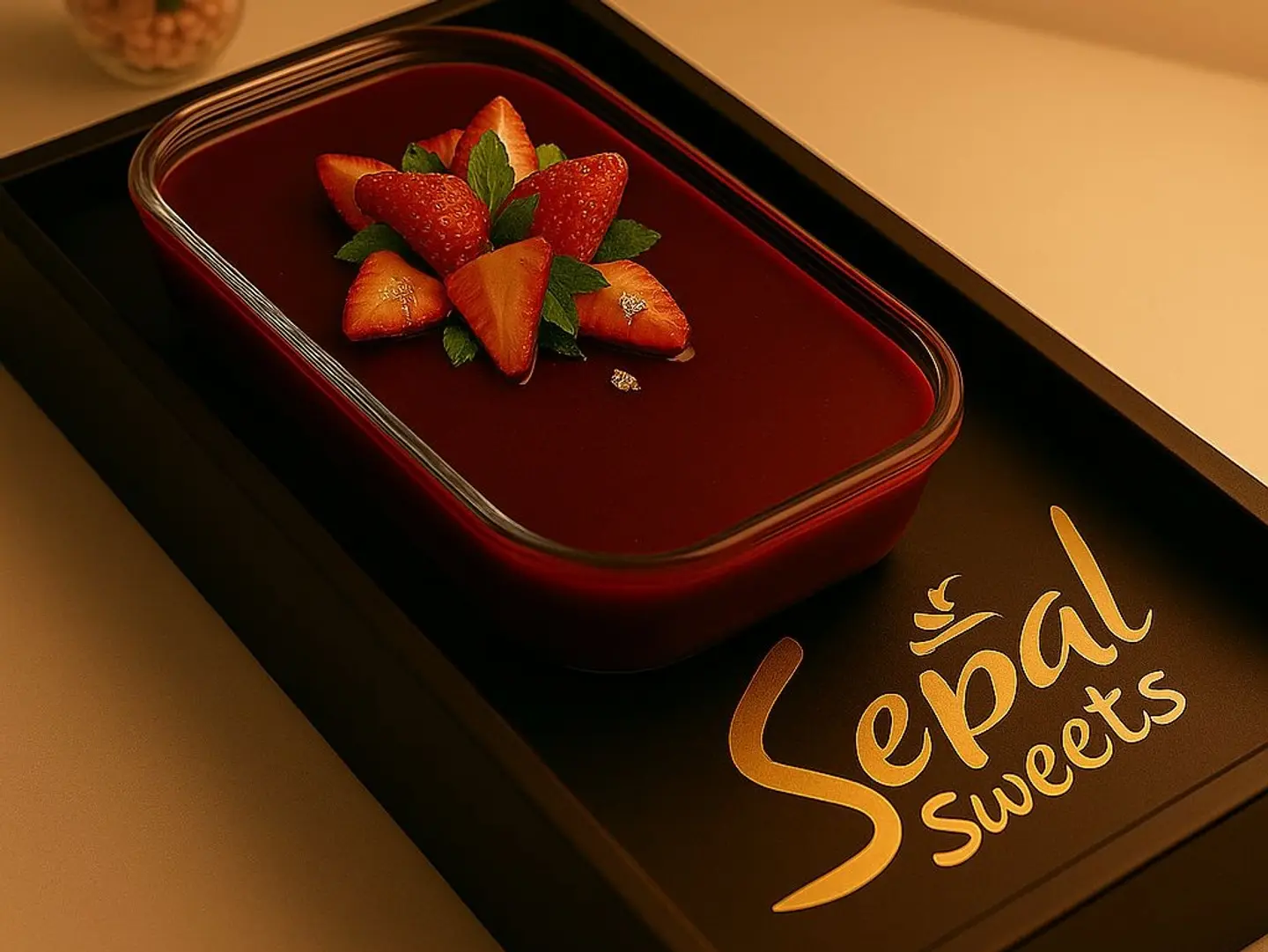 Premium Strawberry Trifle
