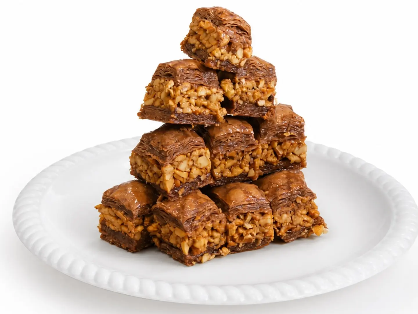 One Kilo Of Chocolate Square Baklava
