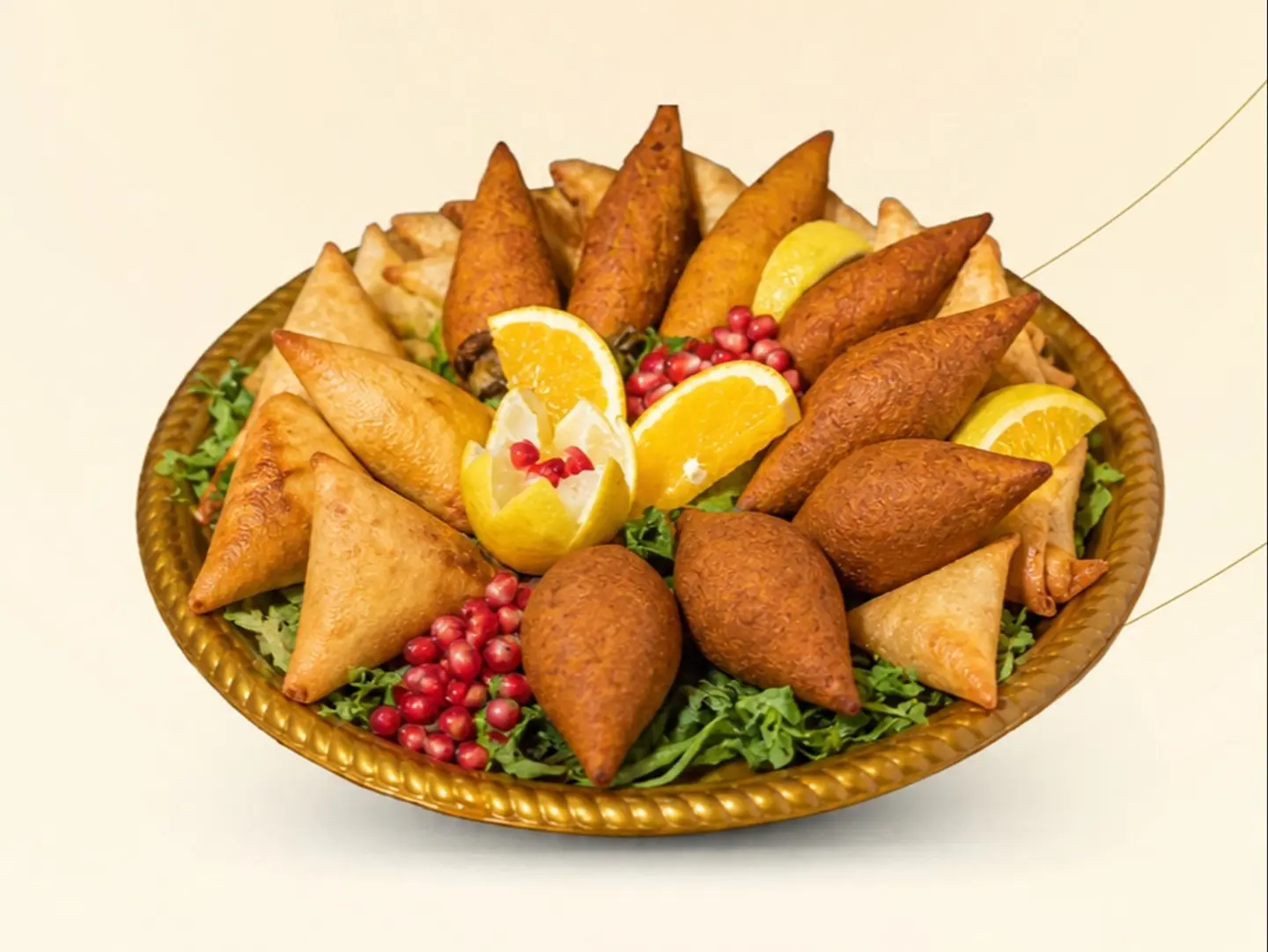 Kibbeh And Samosa - Small