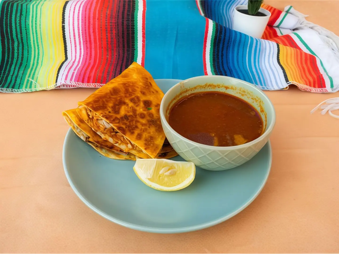 Chicken Birria Quesadilla