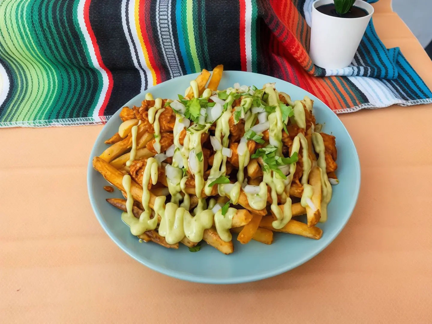Chicken Birria Fries