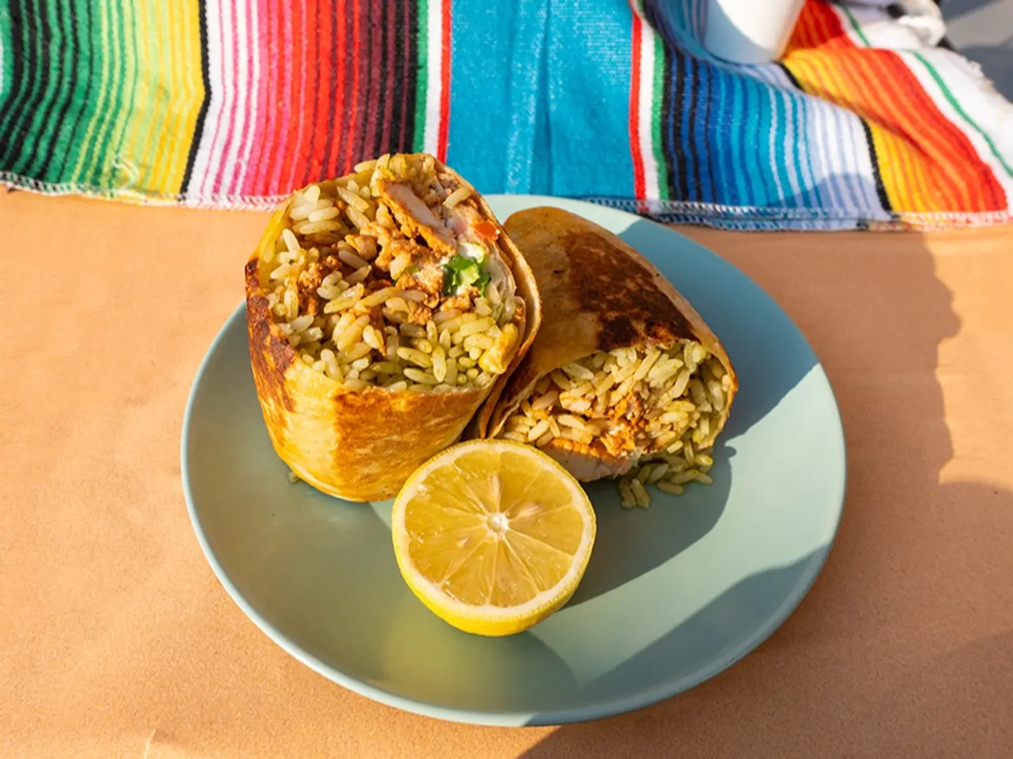 بوريتو الدجاج