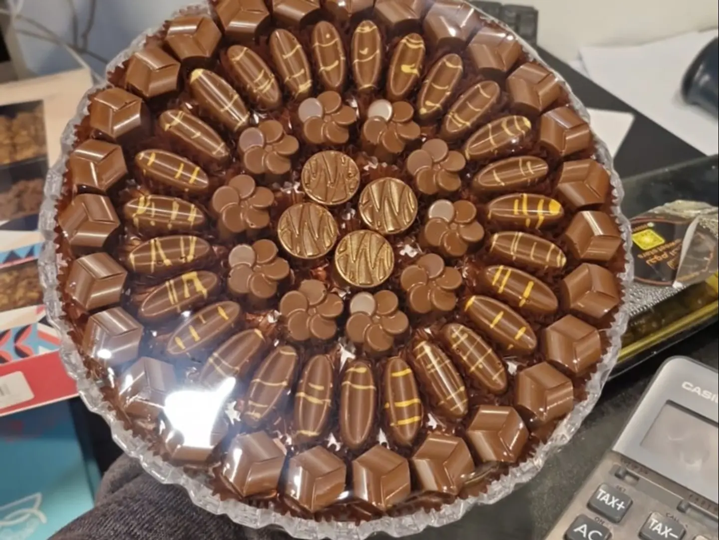 صواني شكولاته بلجيكي