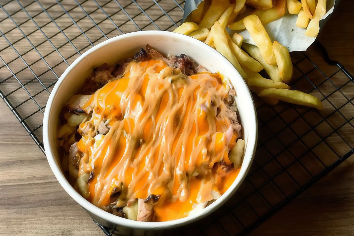 فرايز دجاج كبير