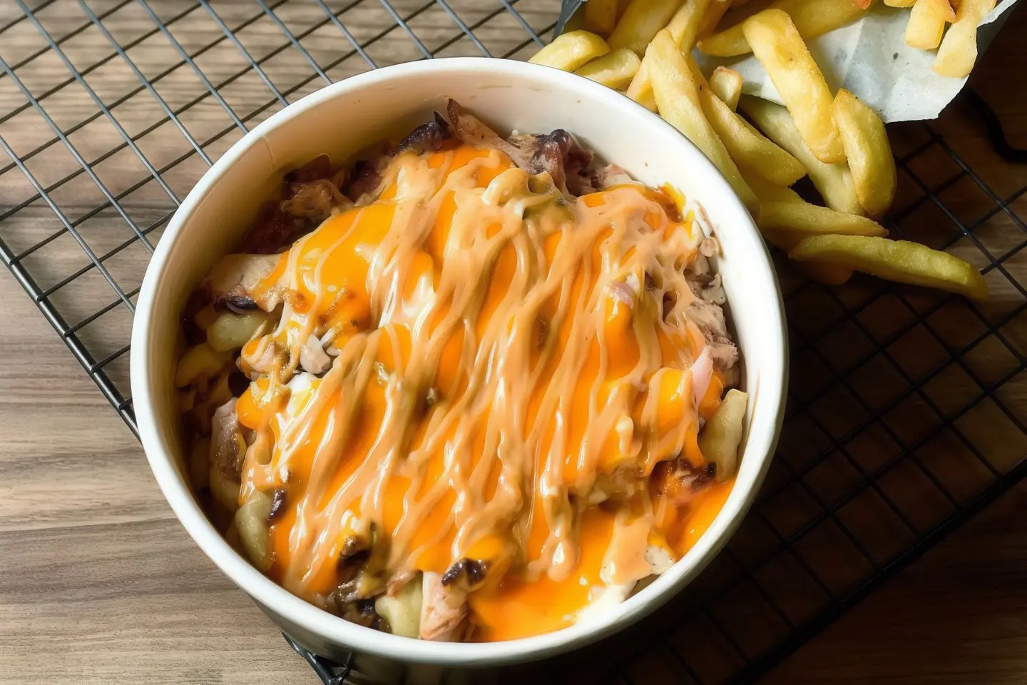 بطاطس بالدجاج وسط