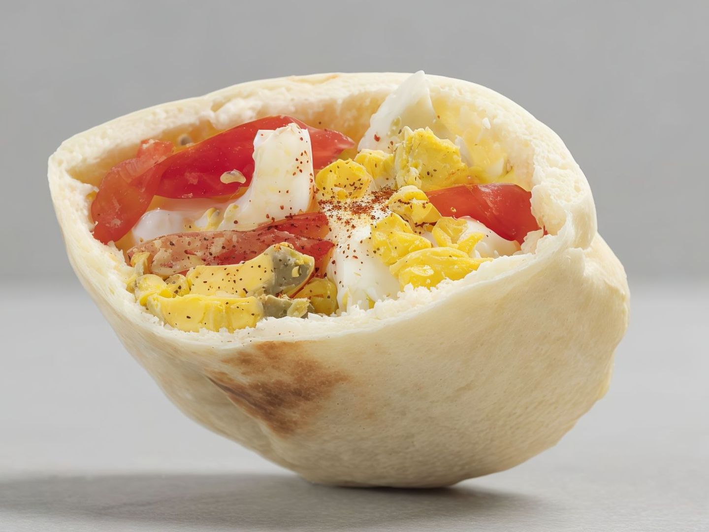 بيض مسلوق  اوريغانو