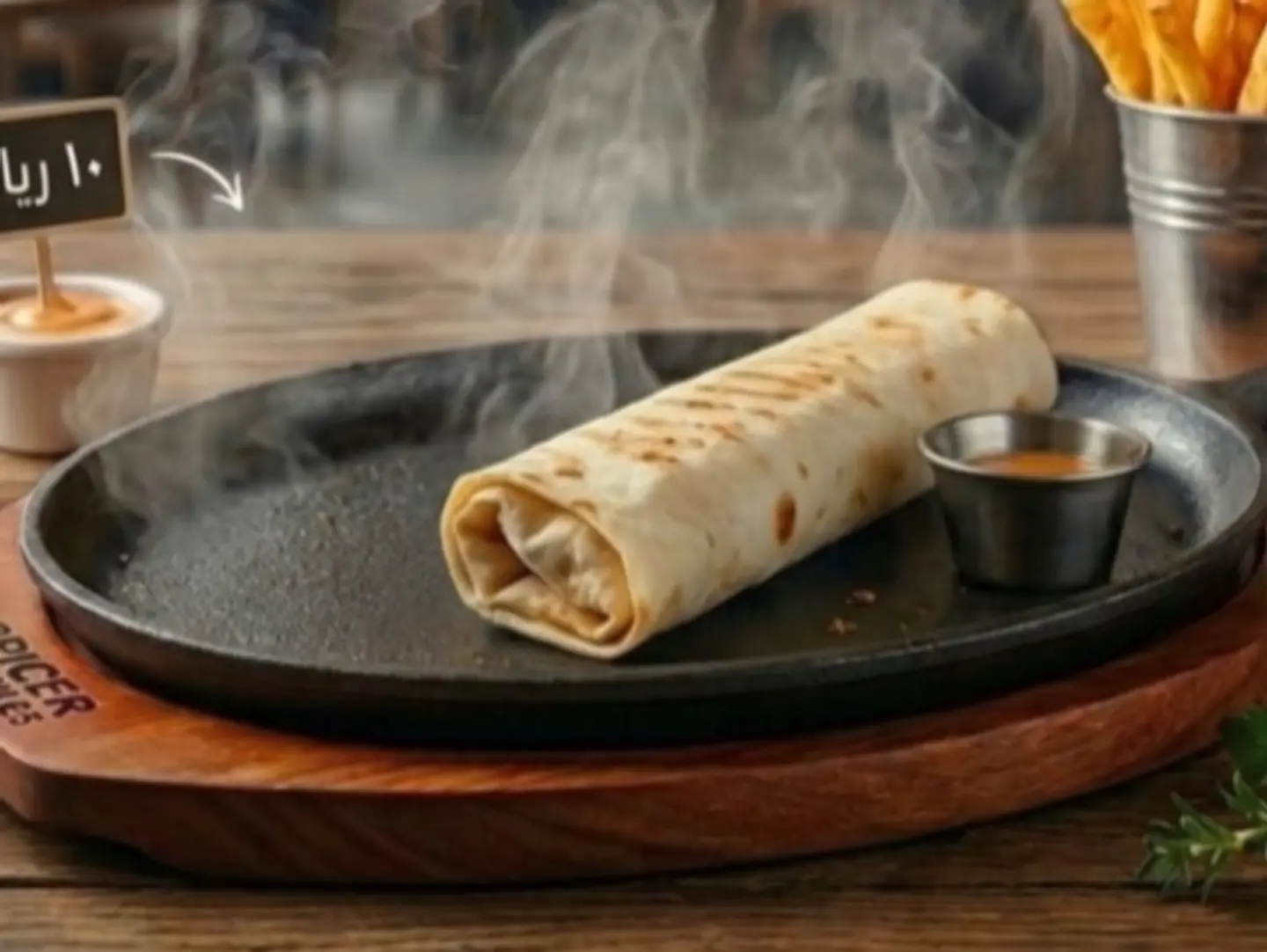 Sizzling Shrimp Sandwich