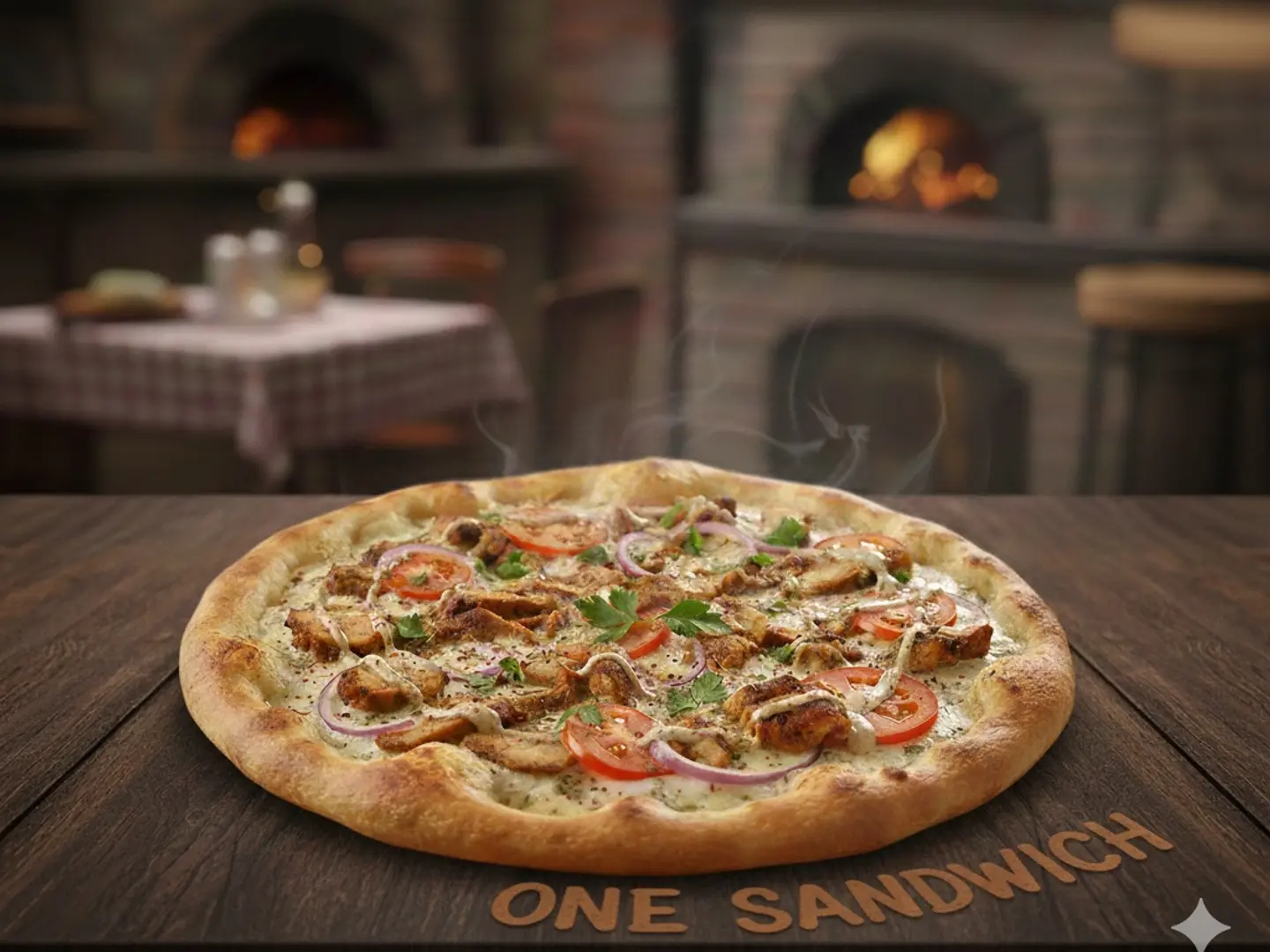 بيتزا شاورما حجم صغير