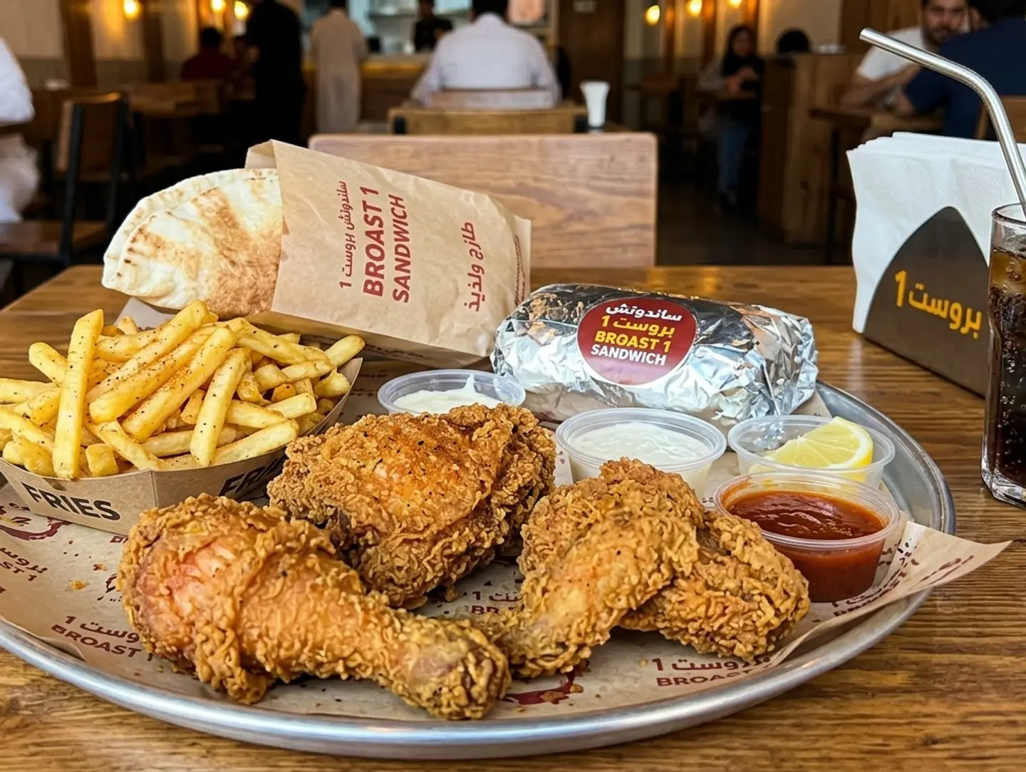 Crispy Broasted Chicken