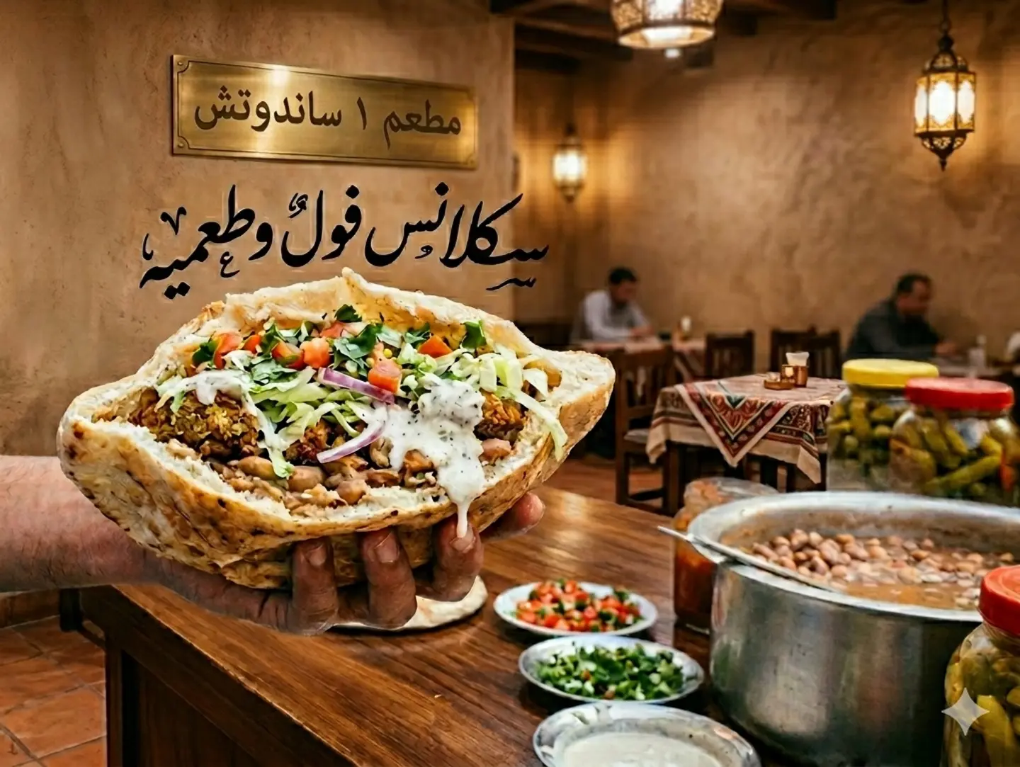 سندوتش سكلانس السعاده