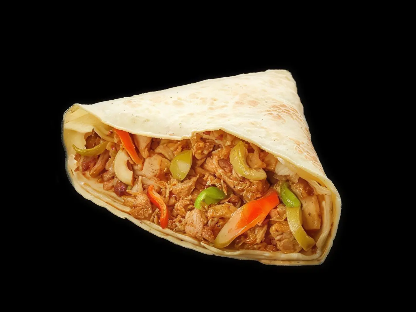 كريب فاهيتا الدجاج بالخلطه السريه