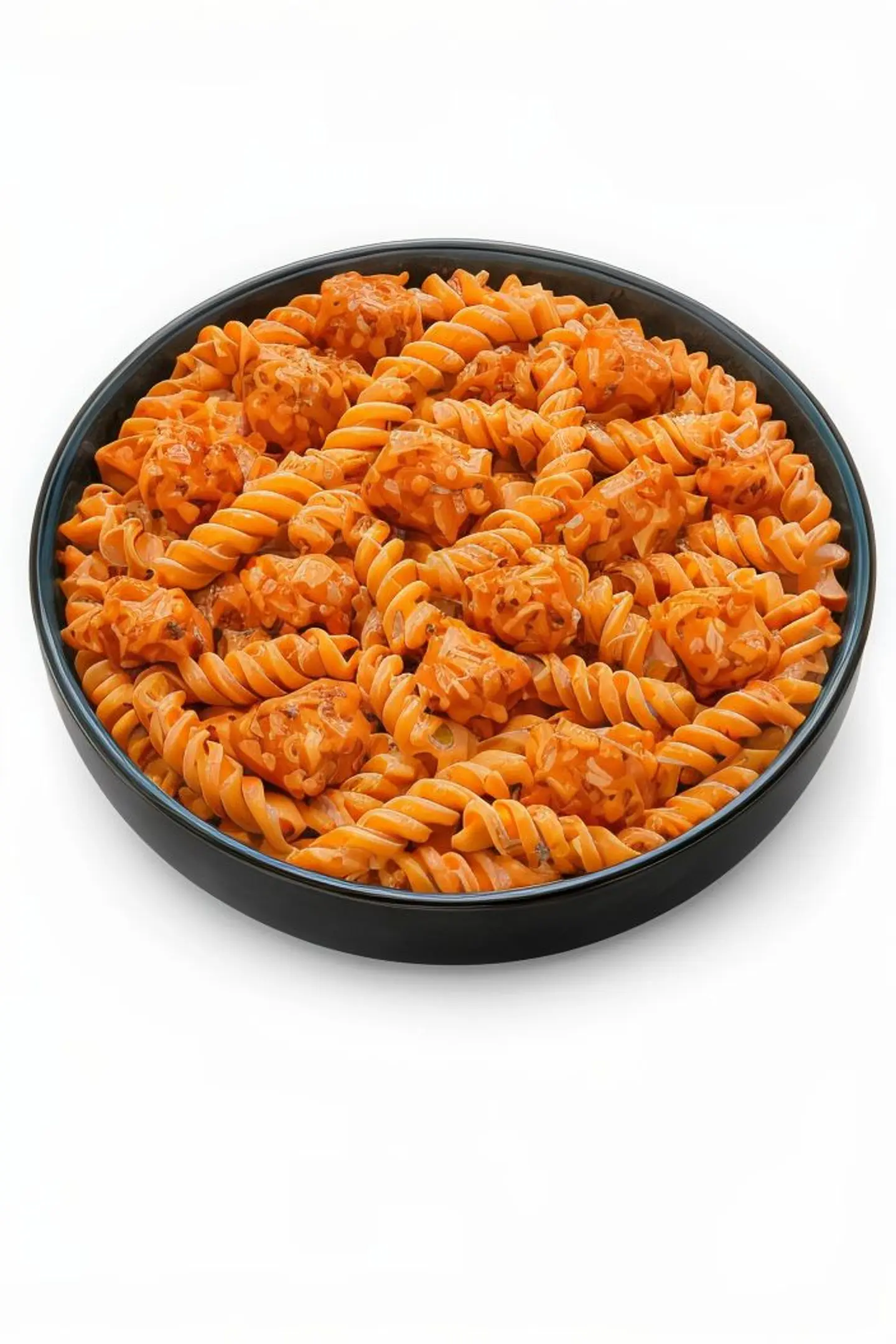 باستا حلزوني مع الصوص المكس