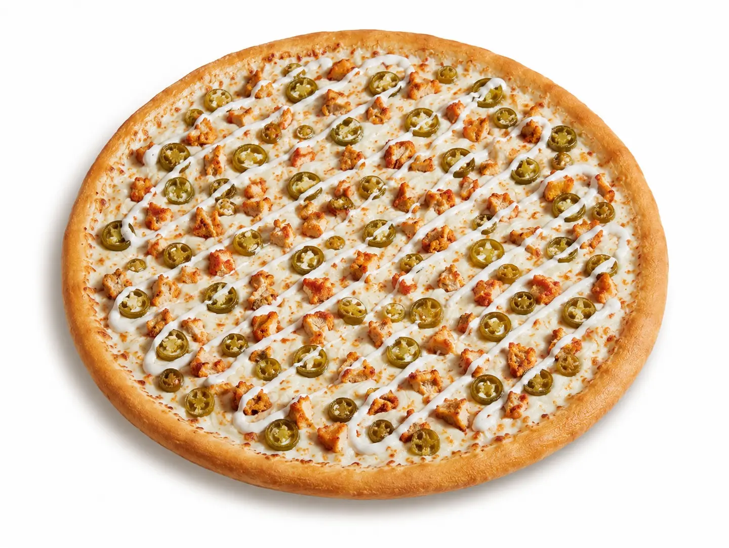 Chicken Jalapeño Ranch Pizza   Big