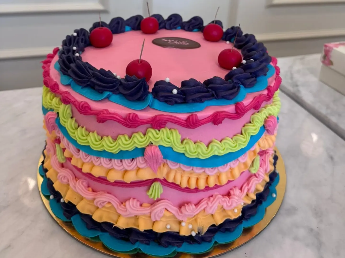 كيكة فانسي نانسي وسط