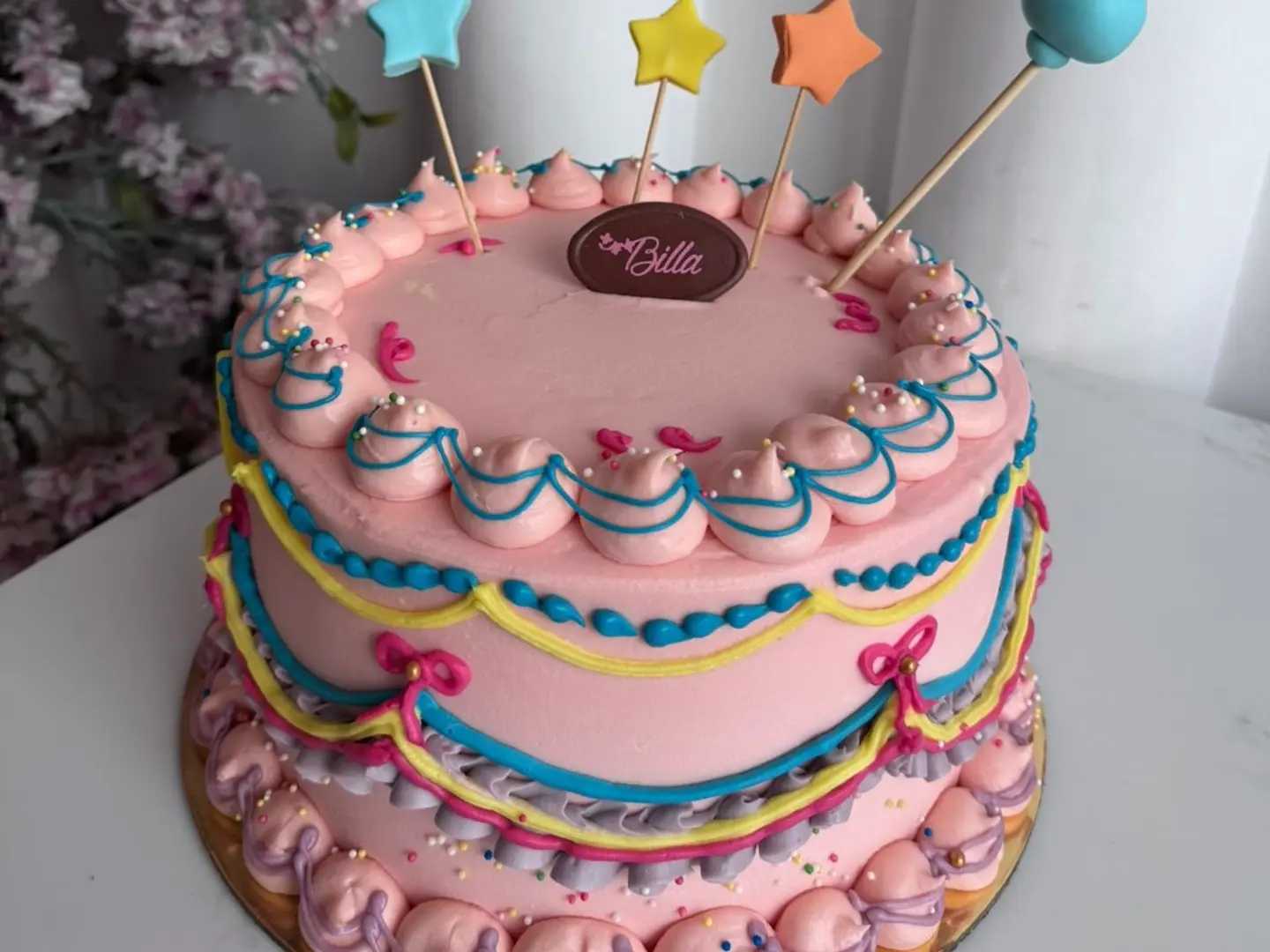 - كيكة فانسي نانسي وسط