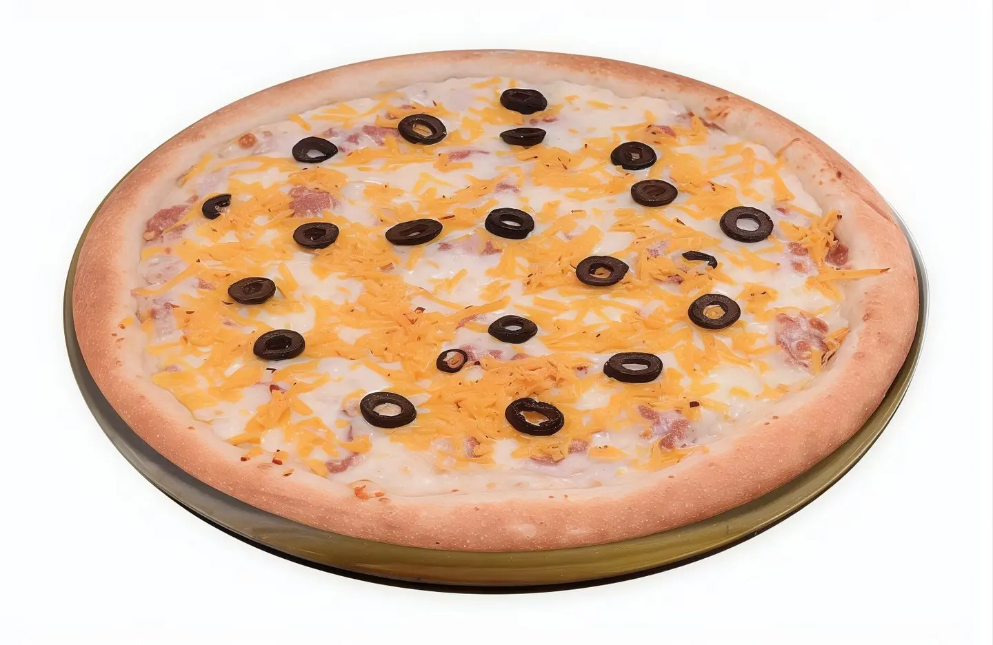 Mix Cheese Hot Dog Pizza