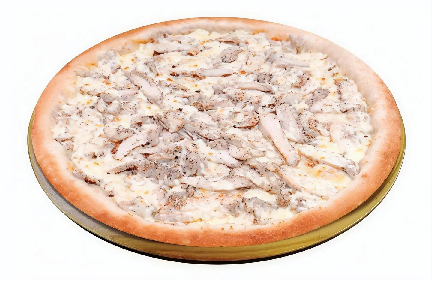 Shawarma Pizza With Cream Cheese