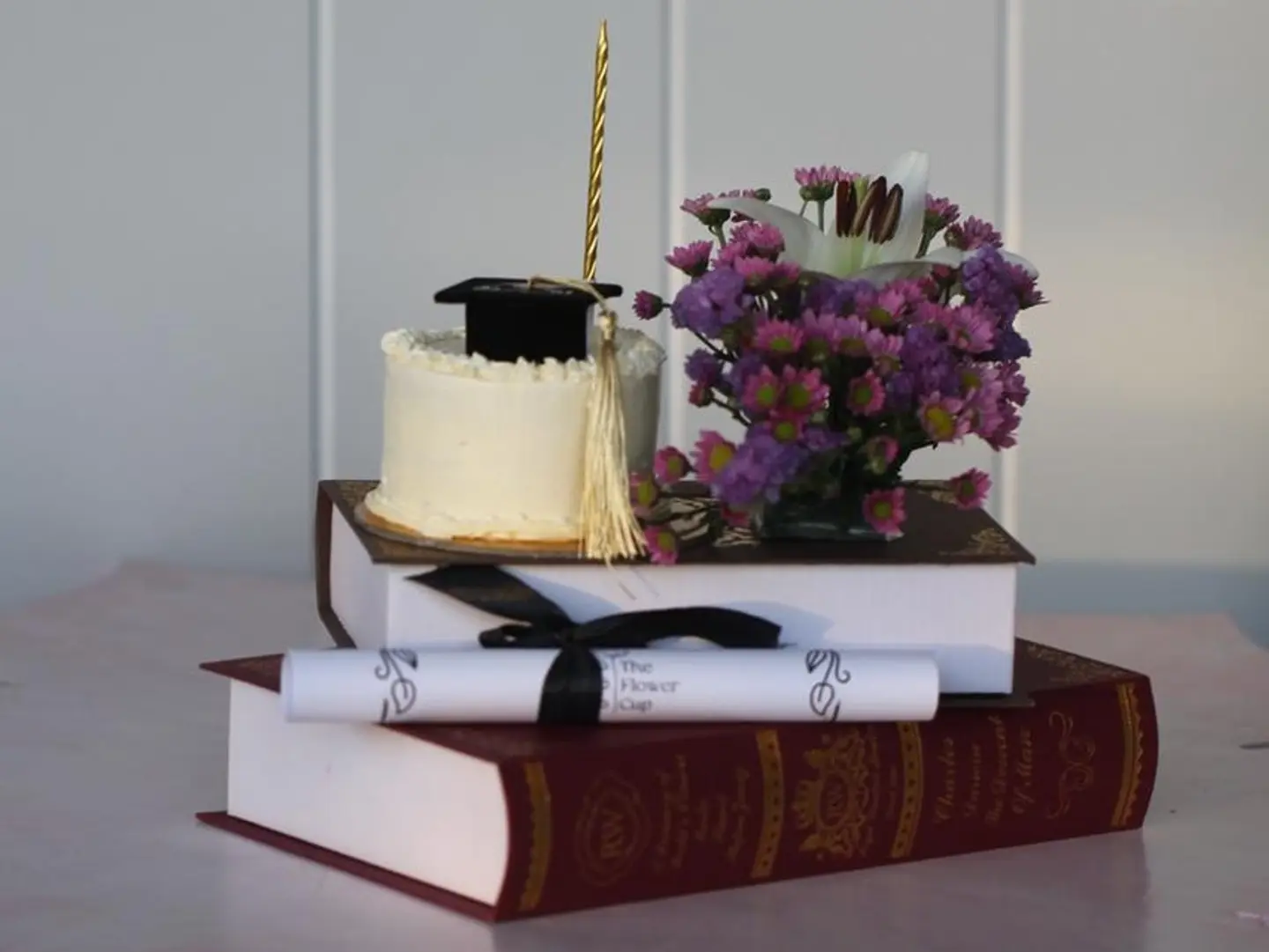 The Book Package With The Cake
