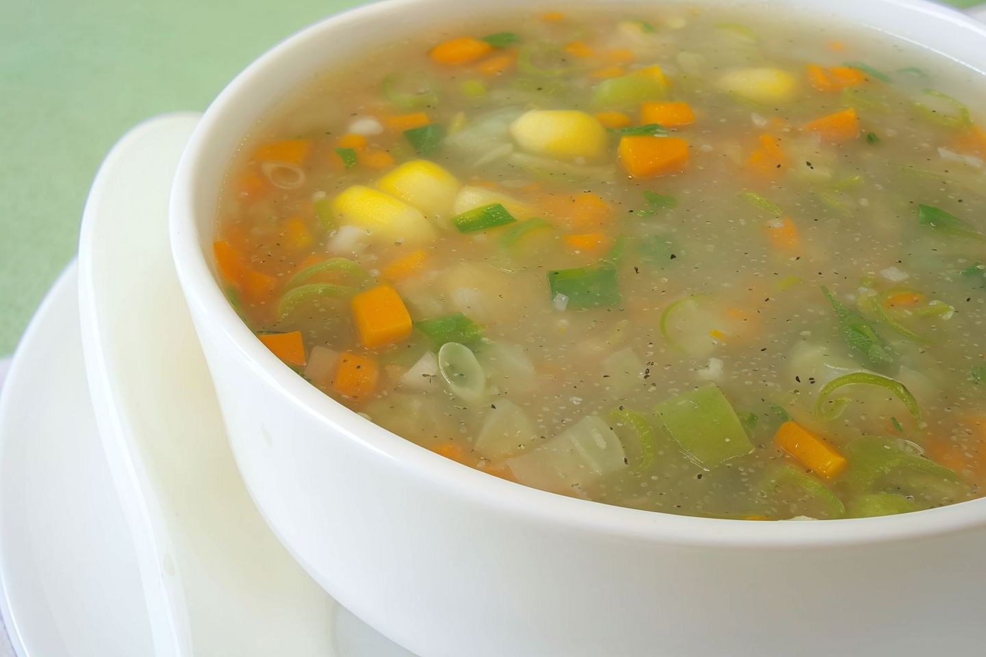 Sweet Corn Soup Veg