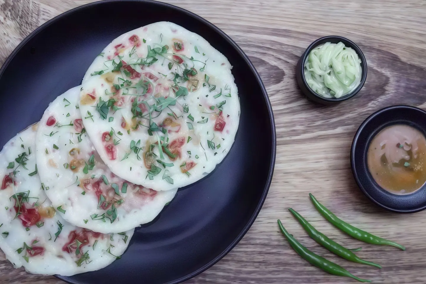 Tomato Onion Oothappam