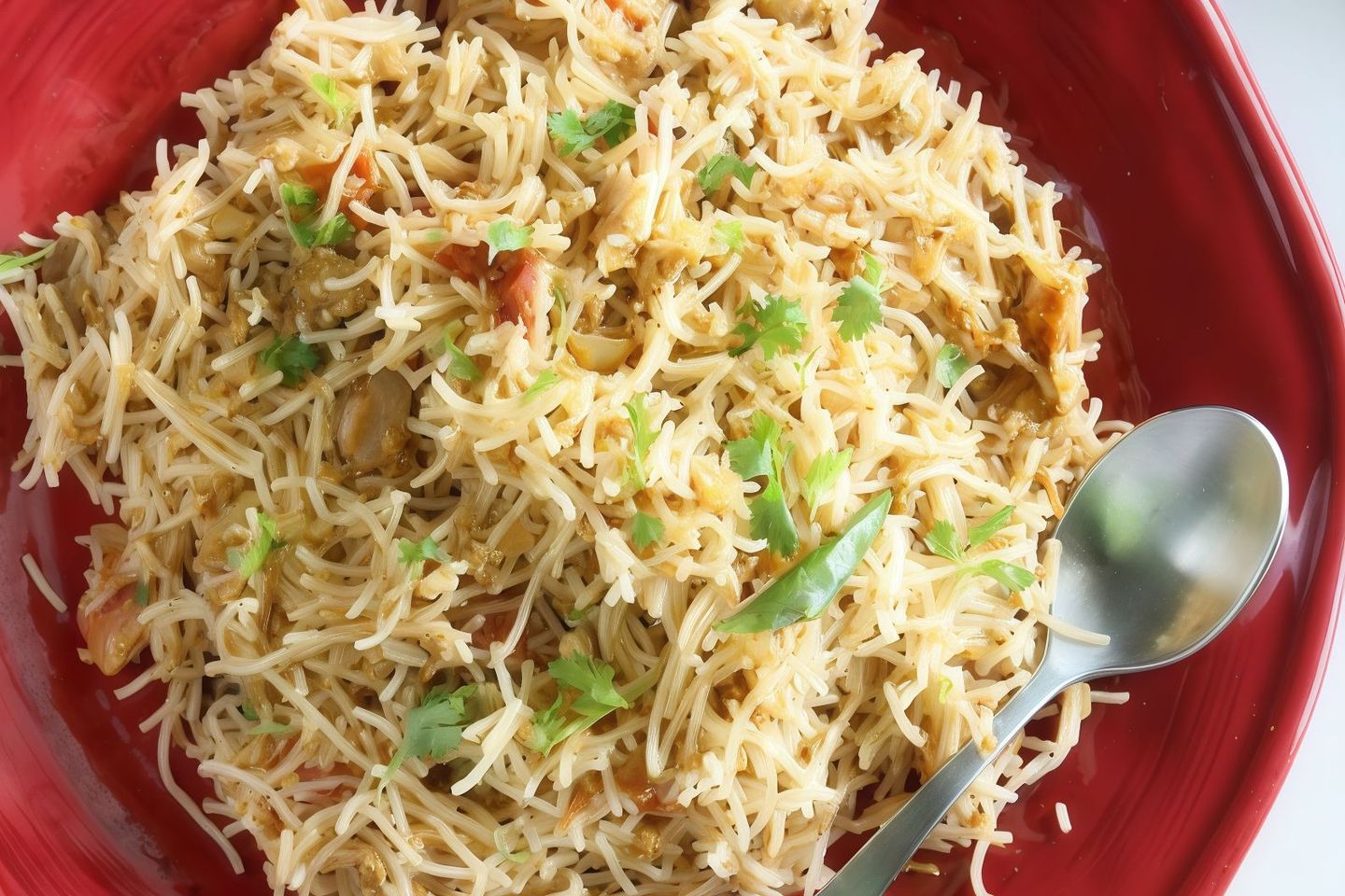 Veg Idiappam Kothu