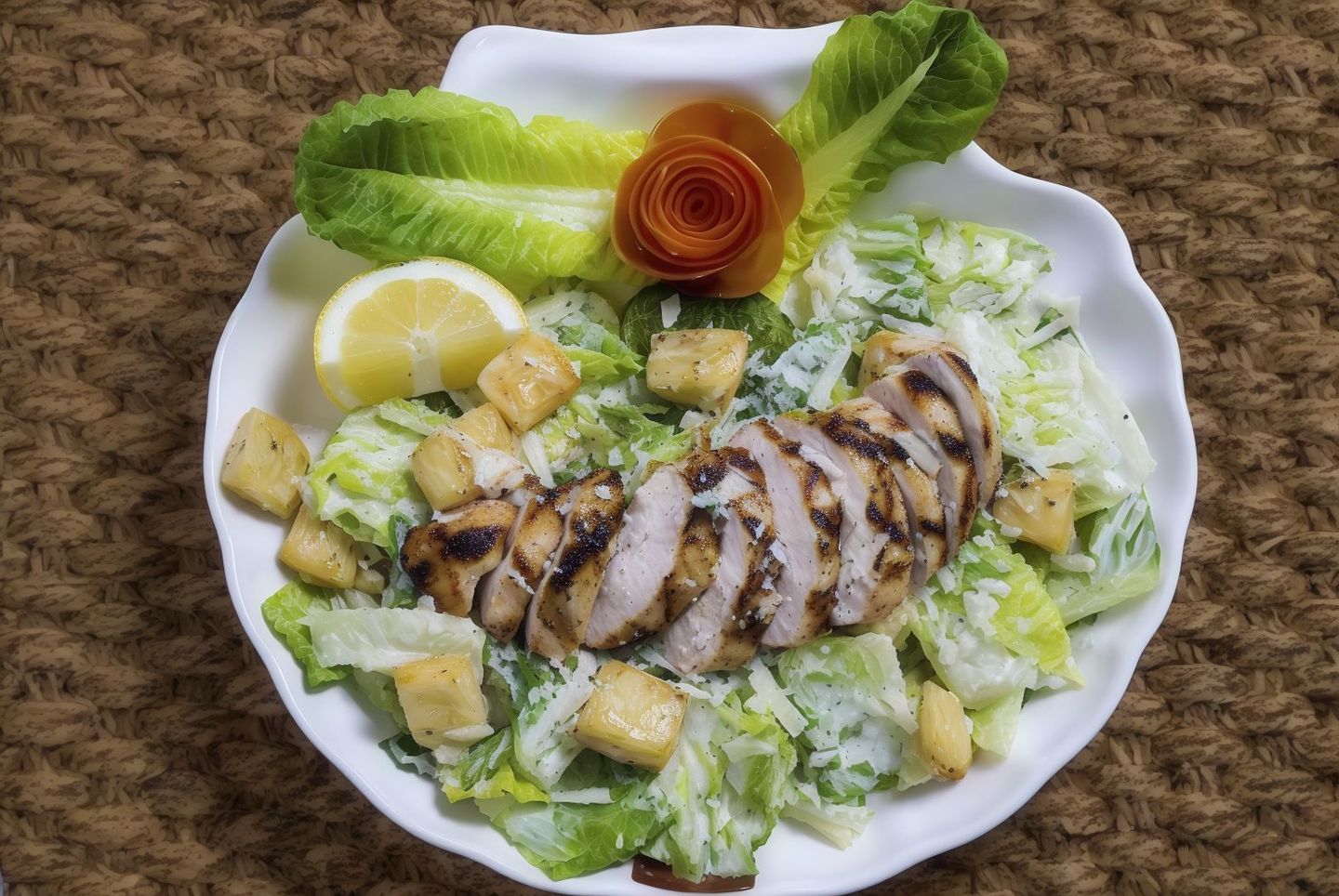 Grilled Chicken Caesar Salad