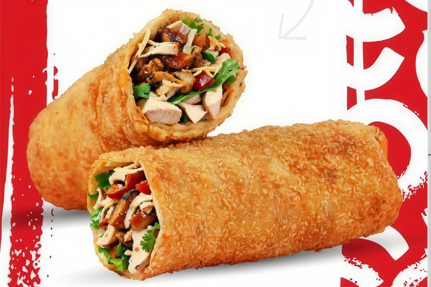 Crispy Roll Shawarma