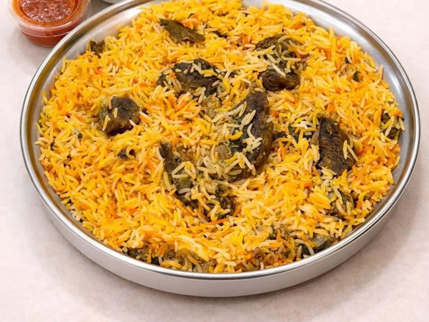 نص برياني دجاج