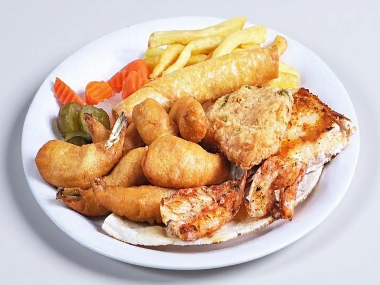 مأكولات البحرية مشكله