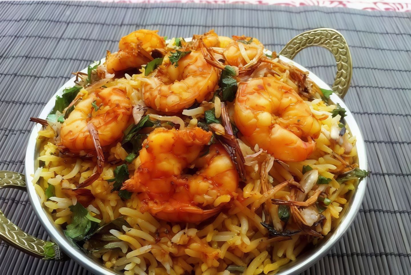 Shrimp Biryani
