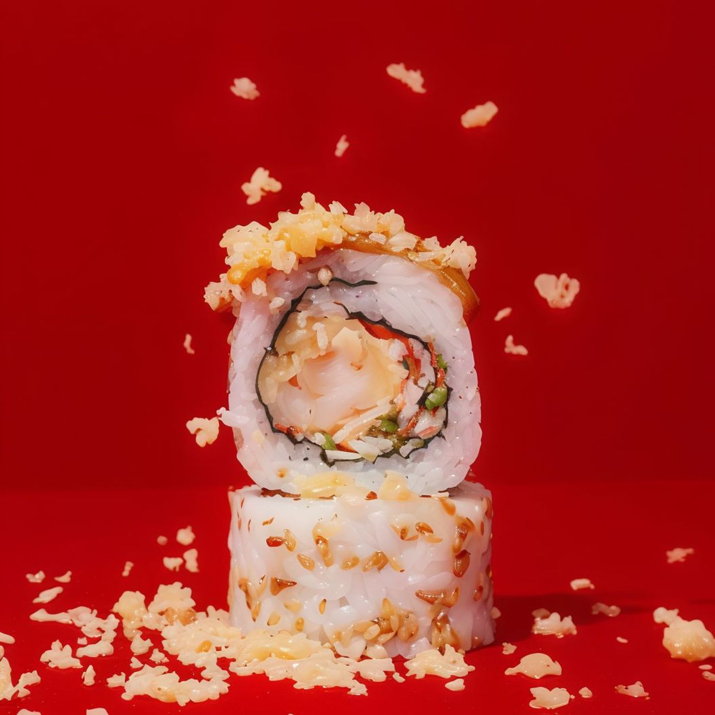 Crazy Ebi Maki - 8 Pieces With Crab