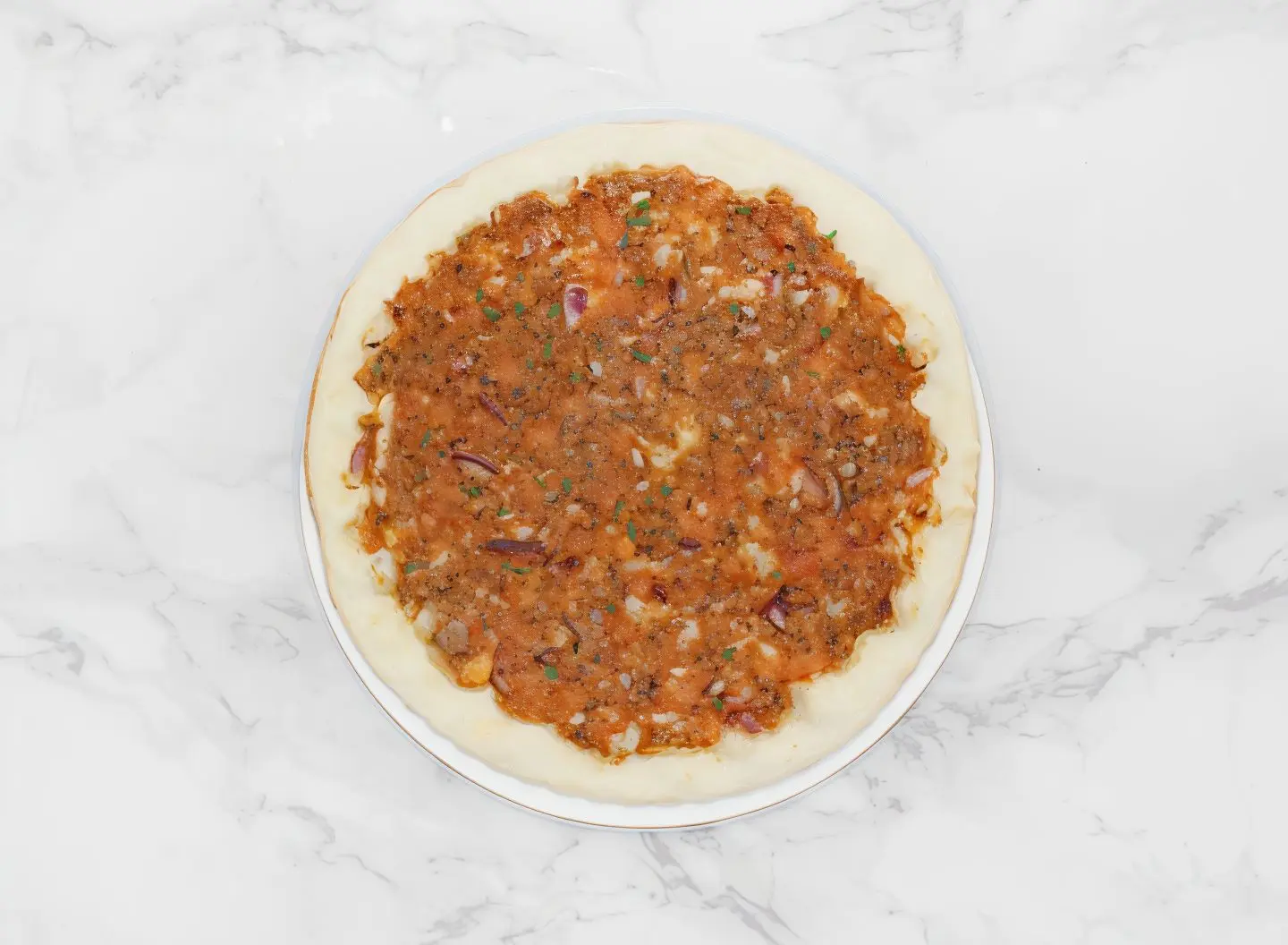 فطيرة لحم بالمشروم