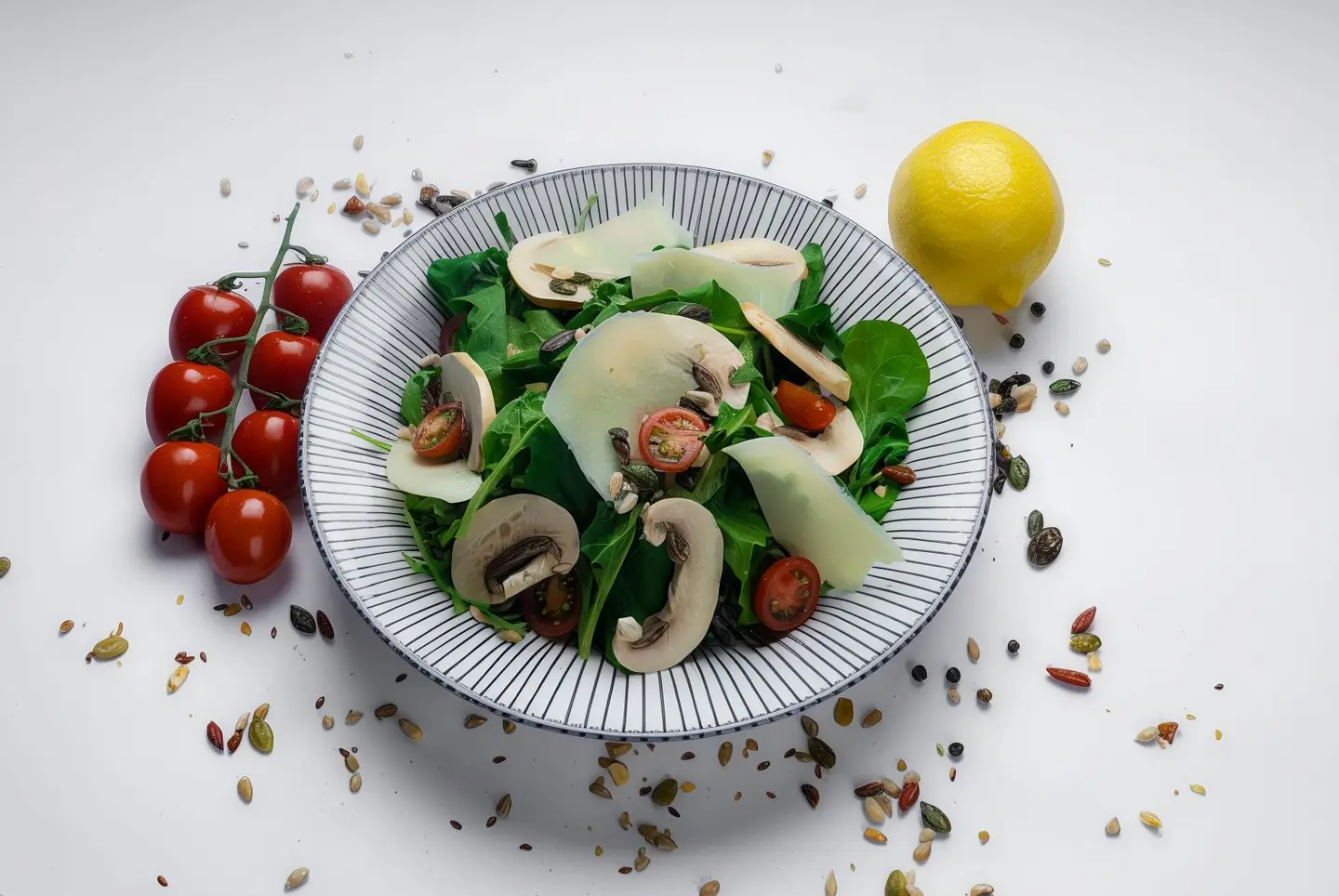 سلطة الروكا (الجرجير)