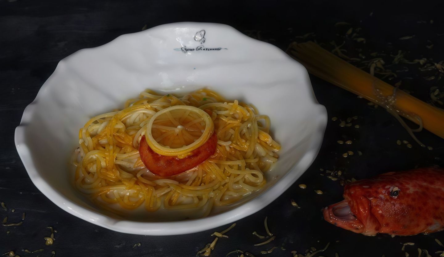 Garlic Sauce Fish Spaghetti - Small