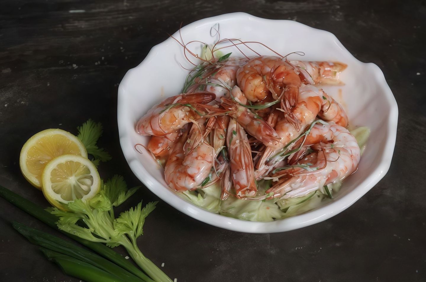 Shrimp Oyster Sauce And Broccoli - Large