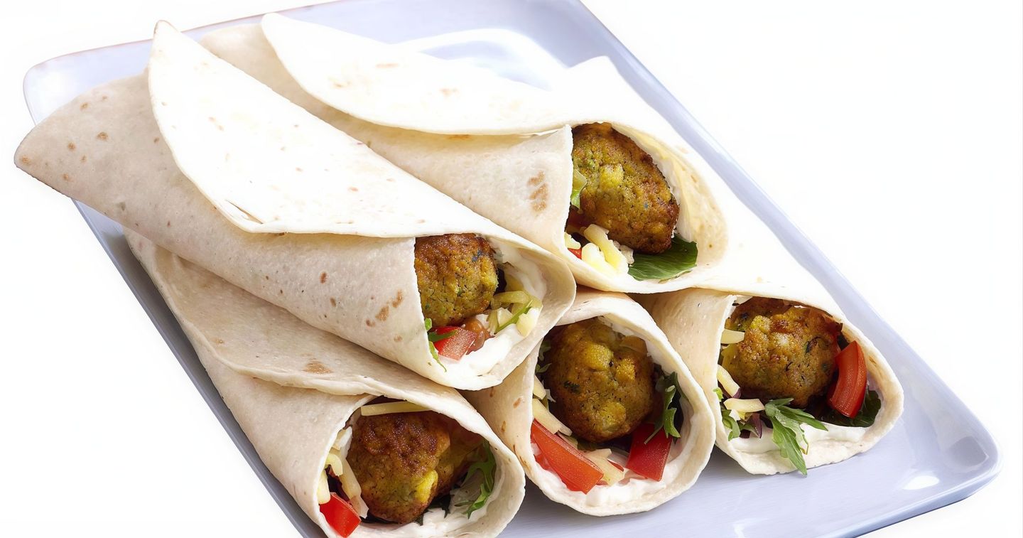 Falafel With Tortilla Bread
