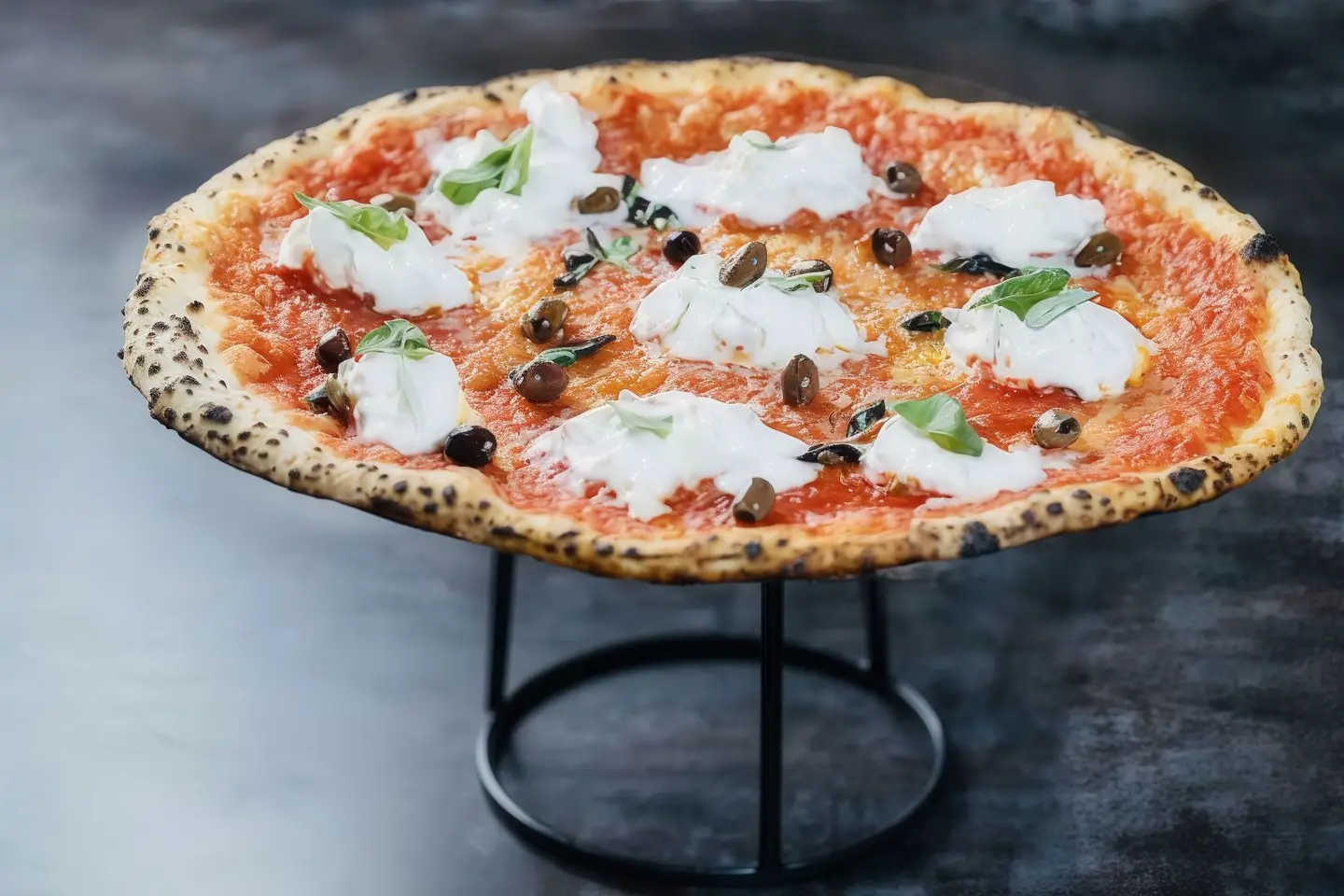 بيتزا بوراتا