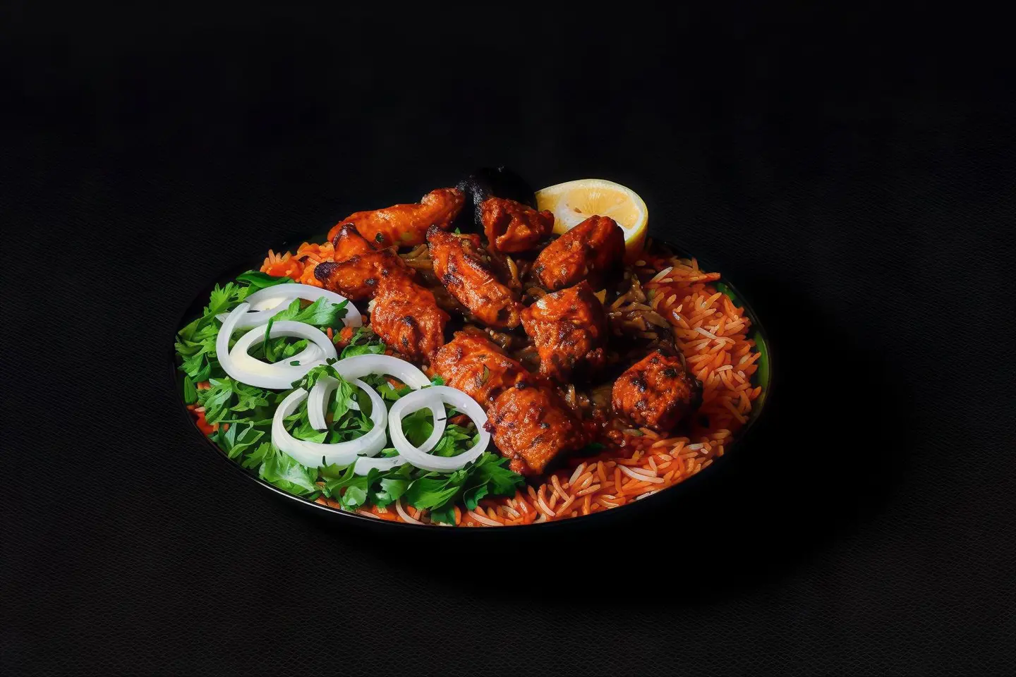 Shish Tawook Kabsa With Ric