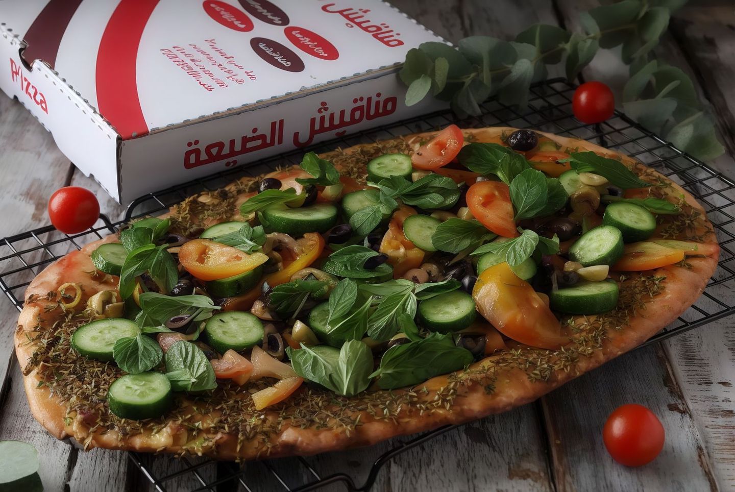 Mashruh Thyme With Vegetables