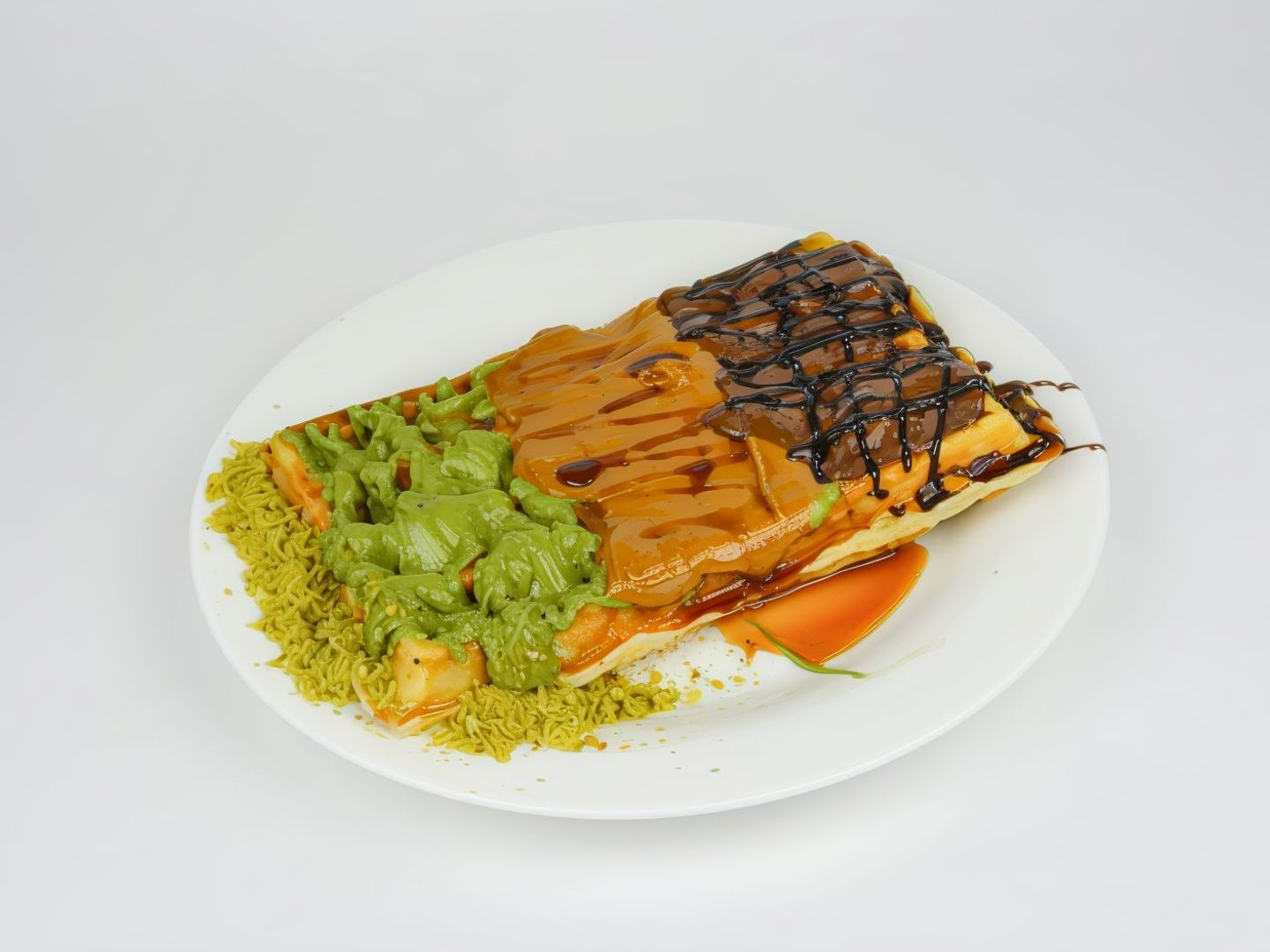 Waffle Mixed Sauces
