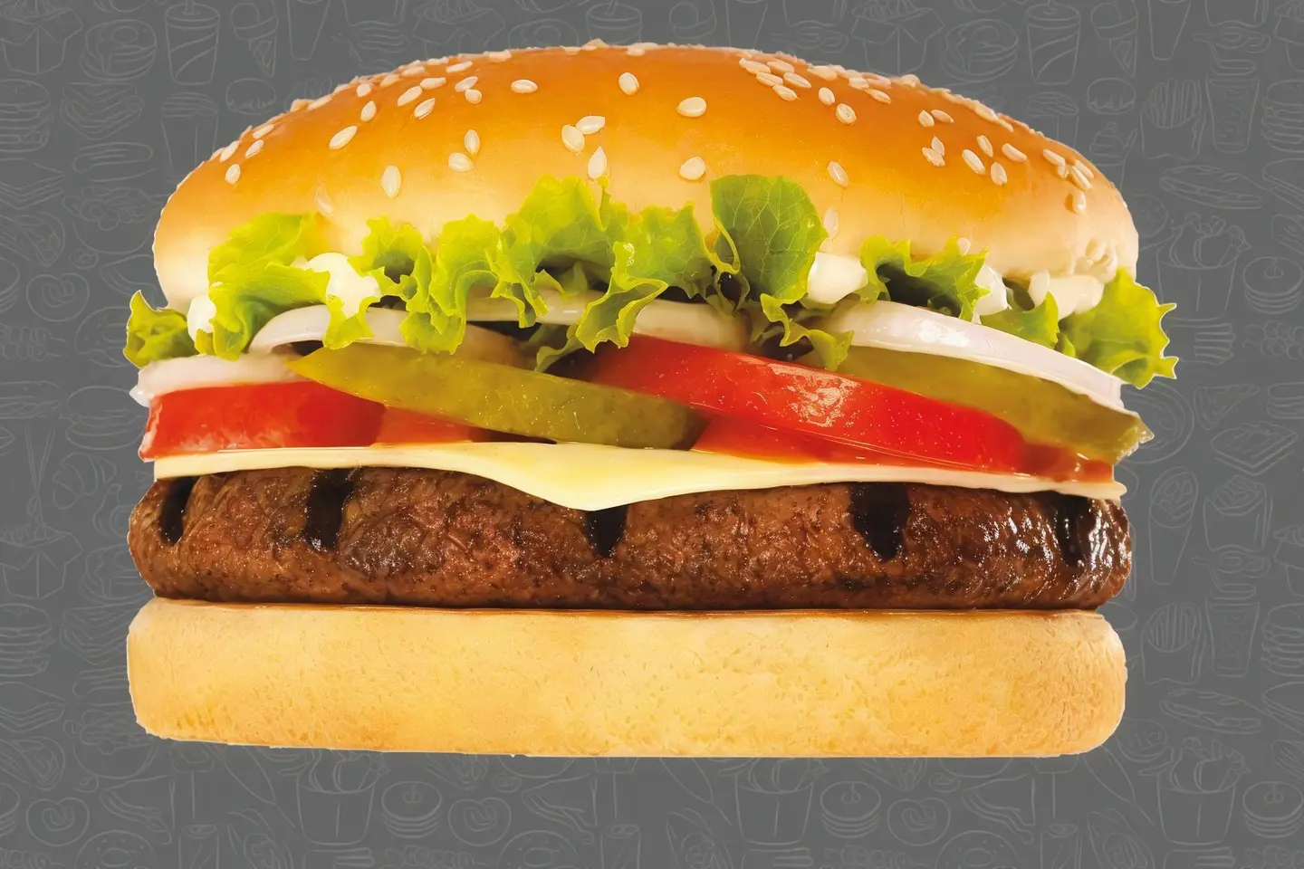 Grilled Beef Burger
