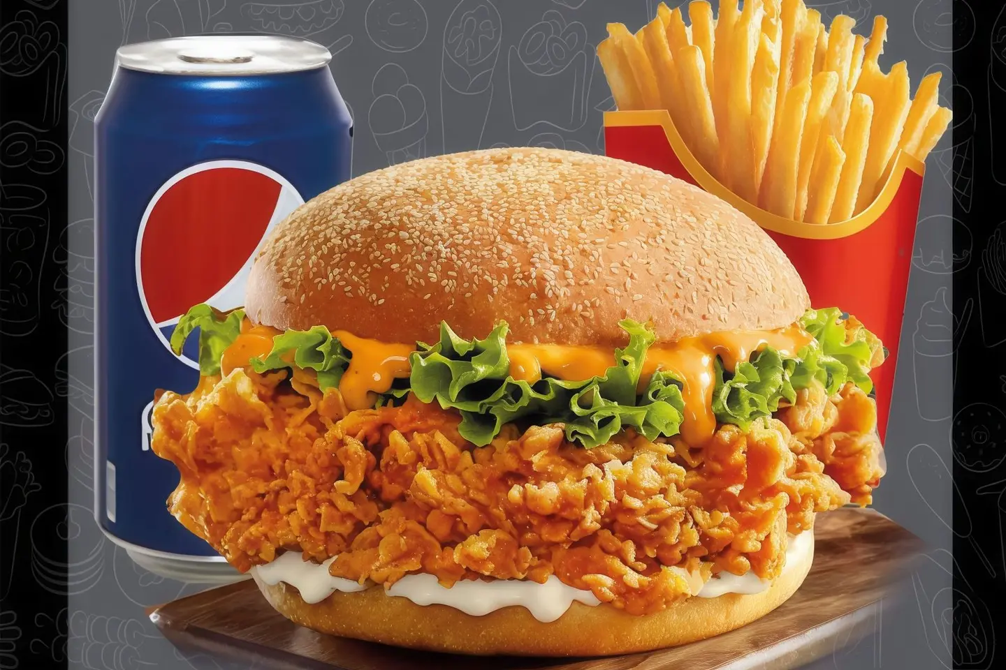 Meal Burger Zinger