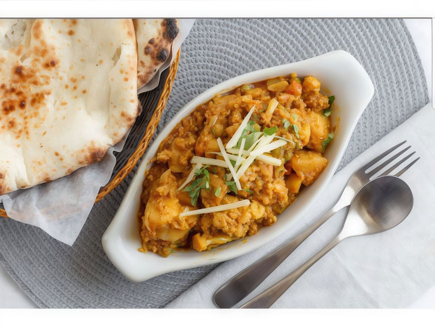 Aloo Qeema